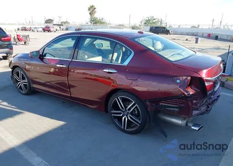 2017 Honda Accord Ex-L V6 from USA, damaged, VIN 1HGCR3F8XHA033726